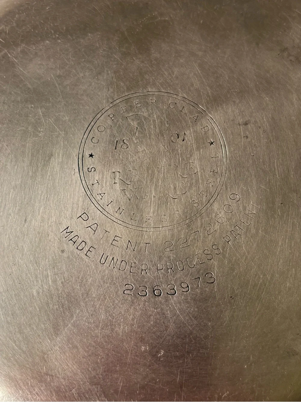 Revere Ware Copper Bottom Sauce Pan Lot Of 2 Double Ring 2 QT & 1.5 Qt NO LIDS